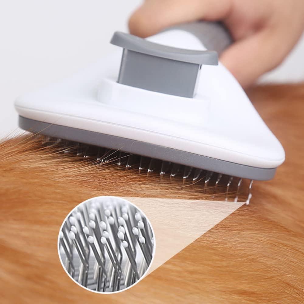 Brosse de Toilettage Autonettoyante pour Animaux