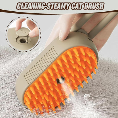 Brosse à vapeur pour chat