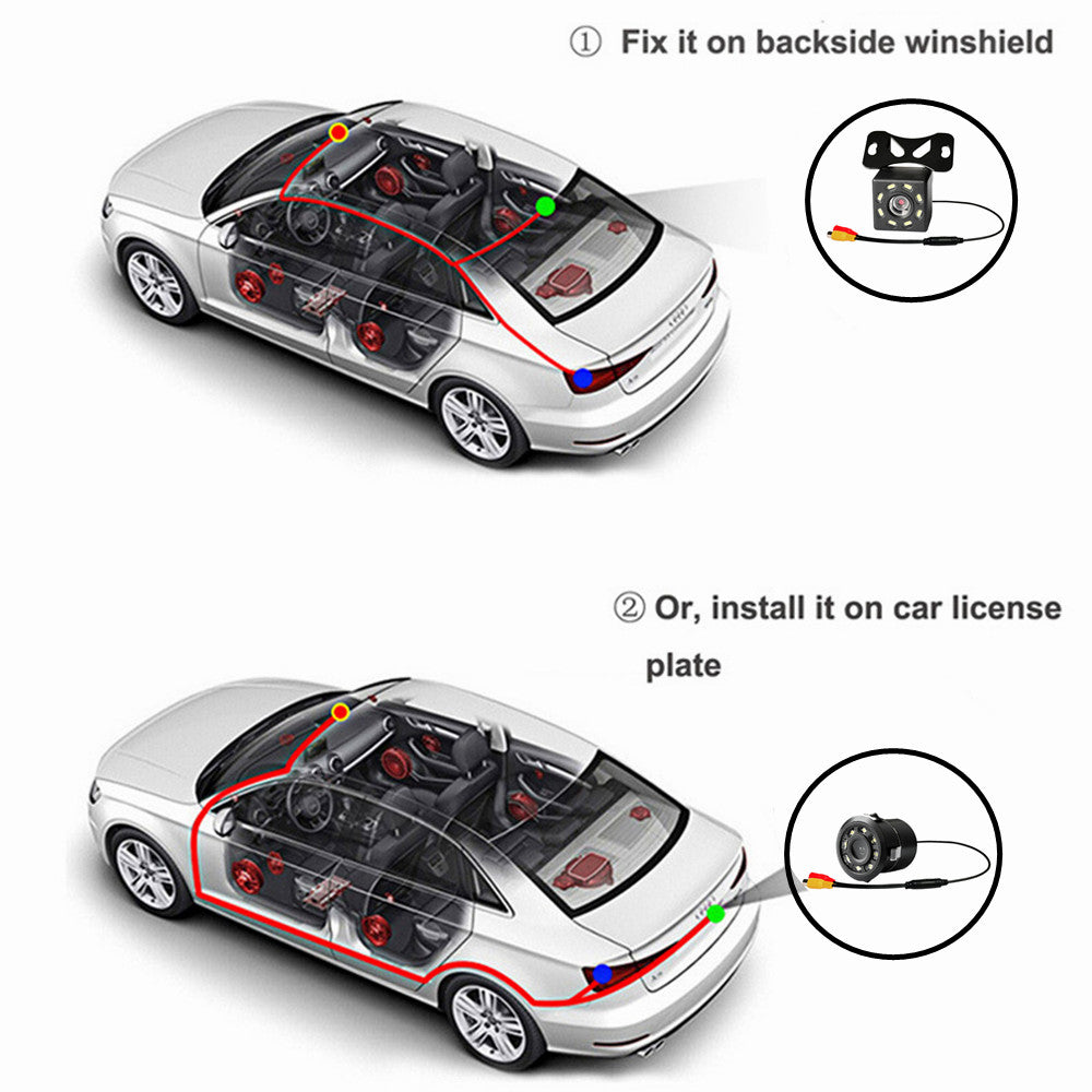 Caméra de recul,Caméra de recul Auto-mobile avec vision nocturne